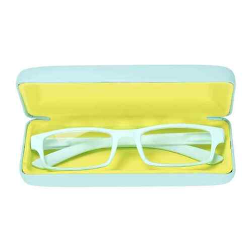 Annabel Trends Isee Reader Pastel Blue Magnitude 0 Blue Lens Matching Hard Case