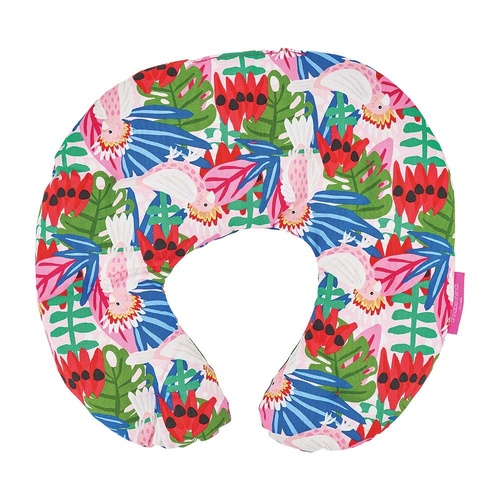 Annabel Trends Neck Heat Pillow - Cotton - Pink Cockatoo