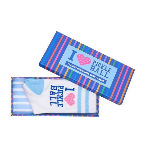 Annabel Trends Boxed Socks - Pickleball - Love
