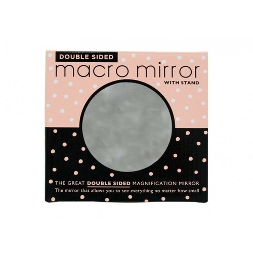 Annabel Trends Macro Mirror Double Sided - On stand.