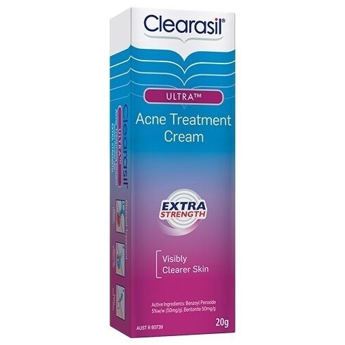 Clearasil Ultra Extra Strength Acne Treatment Cream 20g
