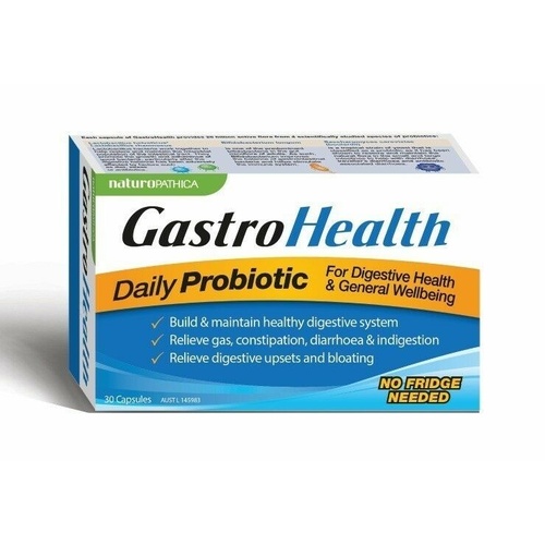 Naturopathica - Gastro Health 30s For Digestive Health & General Wellbeing