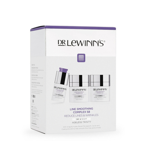 Dr Lewinn's Line Smoothing Complex S8 Age Less Trinity Day Night Eye Wrinkles