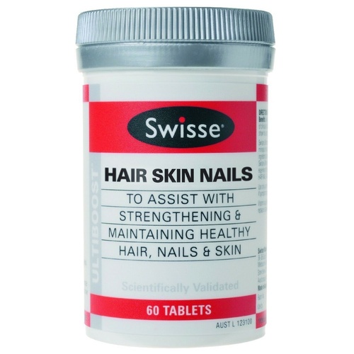 Swiss Ultiboost Hair Skin Nails 60 Tablets Swisse