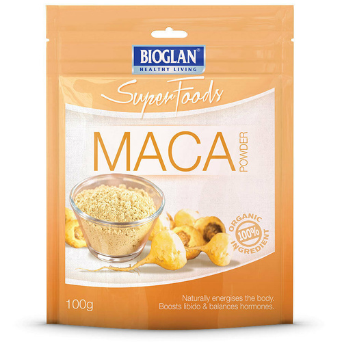 Bioglan Superfoods Maca Powder 100g  Vitamins Minerals Amino Acids Vitamins Iron