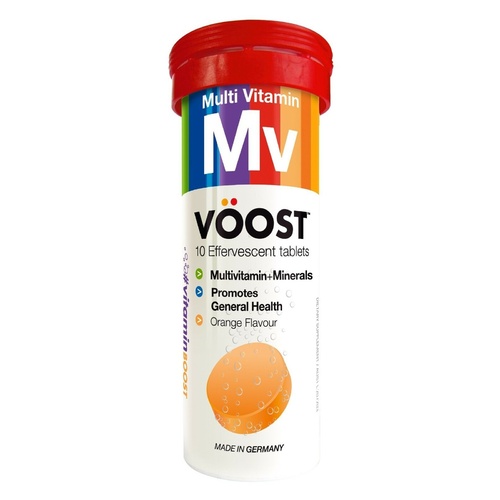 V??OST Voost Vitamin Mv Multi Vitamin Supplement 10 Effervescent Tablets