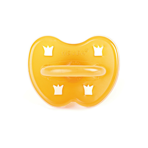 Hevea Planet Pacifiers Natural Rubber - Crown Pacifier (Standard Round)