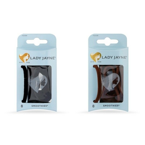 Lady Jayne SMOOTHIES Luxury Velvet Elastics Pk8