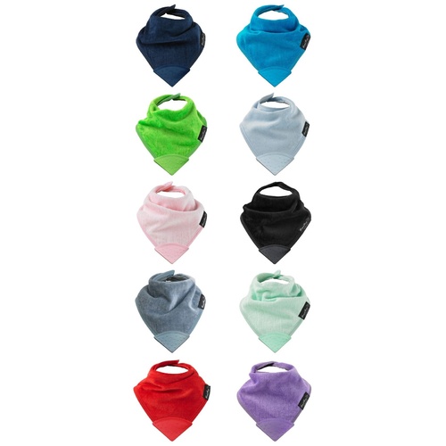 Mum2mum Teething Baby Infant Chewable Bandana Bib Saliva Towel