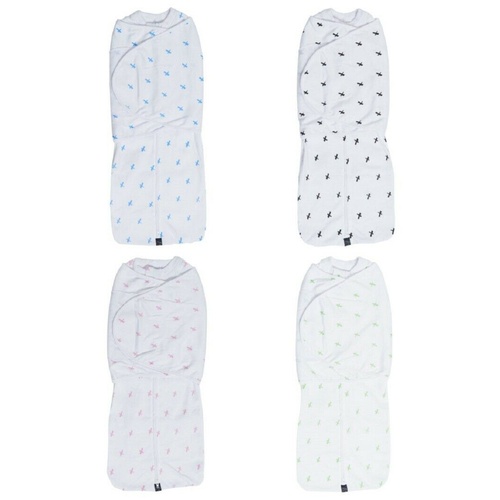 Mum2mum Baby Infant Dreamswaddle Large 100% Cotton Adjustable Swaddle Wrap