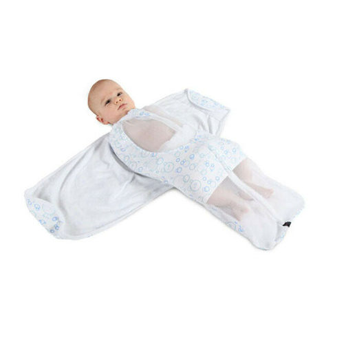 Mum2mum Baby Infant Summer Dreamswaddle Large 100% Cotton Adjustable SwaddleWrap