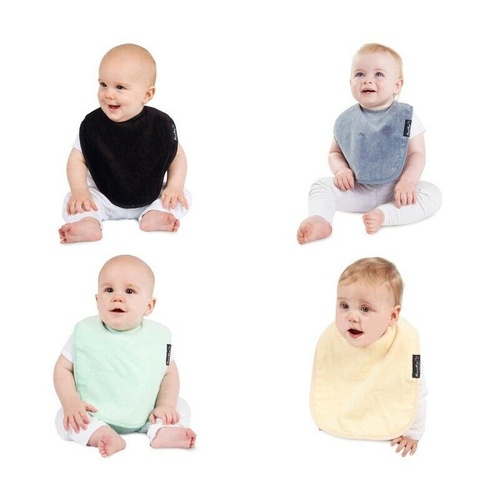 Mum2mum Baby Standard Wonder Bibs Super Absorbent 100% Cotton Varied Colour