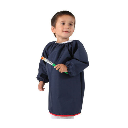 Mum2Mum Art Smock Long Sleeve for Children Navy Painting and Art