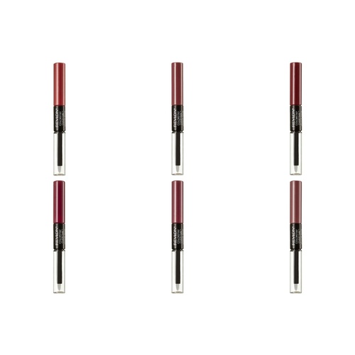 Revlon Overtime Lipstick Moisturising Glossy Topcoat Dual ended lip colour