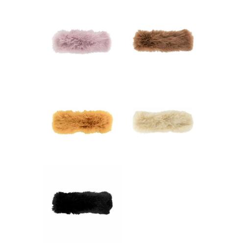 Annabel Trends Hair Clip Faux Fur