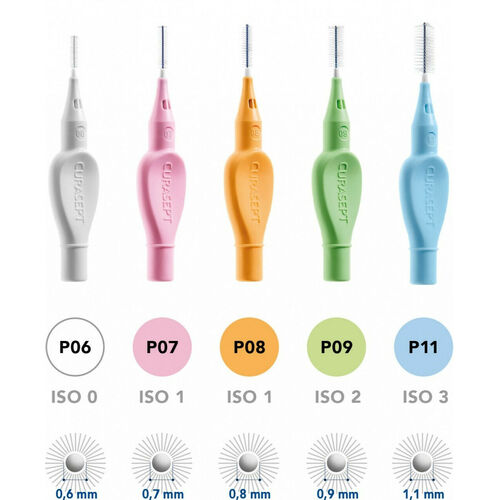 Curasept Interdental Brush Range Proxi Prevention 25pk For Narrower Spaces
