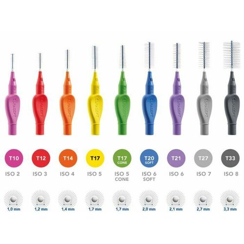 Curasept Interdental Brush Range Proxi Treatment 5pk For Larger Spaces