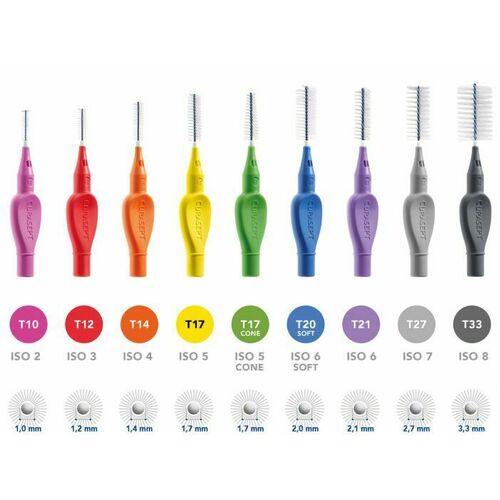Curasept Interdental Brush Range Proxi Treatment 5pk For Larger Spaces