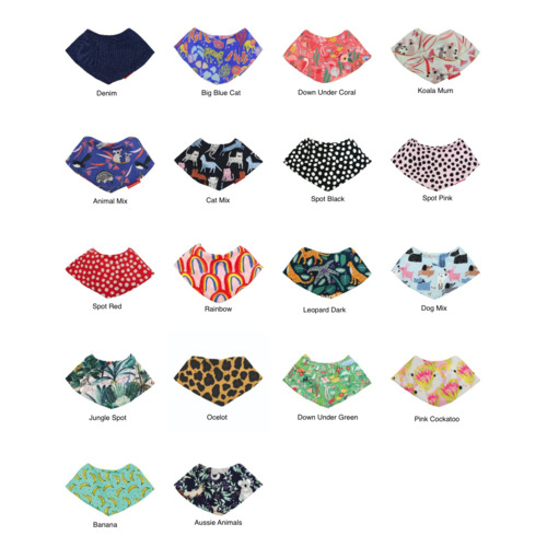 Annabel Trends Little Trends Fashion Baby Bandana Bibs Various Design
