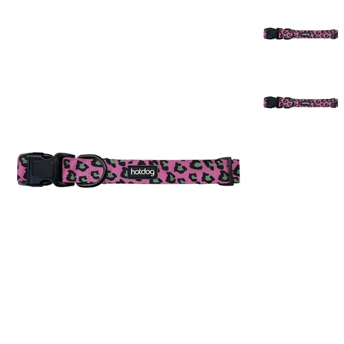 Annabel Trends Hot Dog - Collar - Pink Ocelot