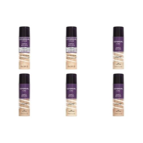 Covergirl Olay Simply Ageless 3in1 Liquid Foundation Reduces Wrinkles
