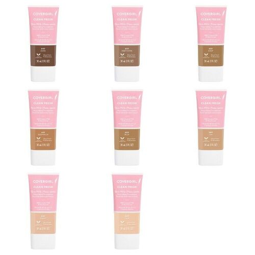 Covergirl Clean Fresh Skin Milk Vegan Foundation Long Lasting Lightweight