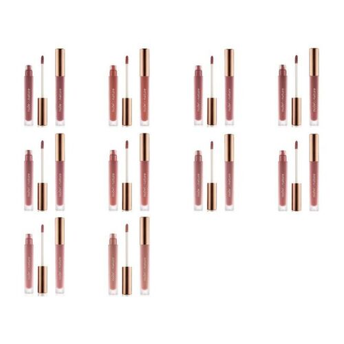 Nude by Nature Satin Liquid Lipstick Satin Matte Finish Highly Pigmented