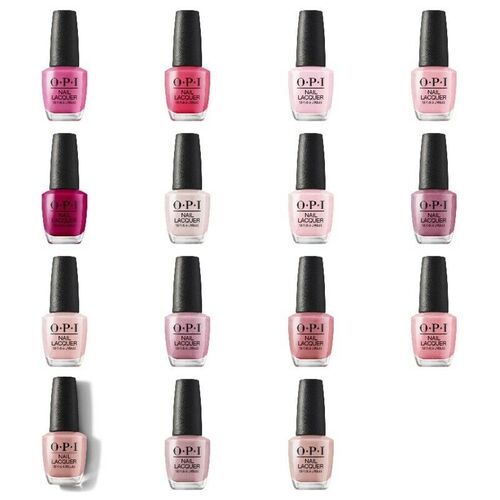 OPI Nail Lacquer Quality Nail Polish Various Colour Pink Tone 15ml