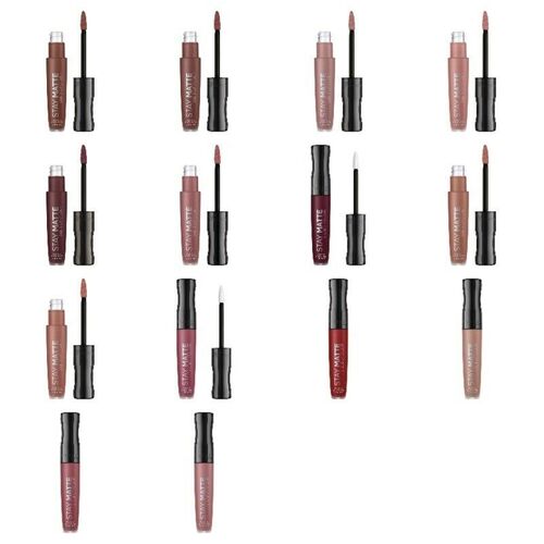 Rimmel Stay Matte Liquid Lip Colour Various Shades Kiss Proof Waterproof