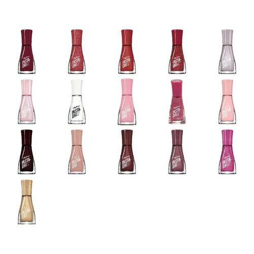 Sally Hansen Insta Dri Nail Polish Long Wearing Chip Resistant Various Colour