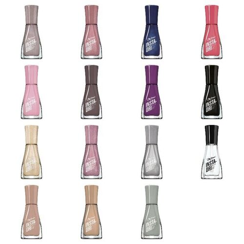 Sally Hansen Insta Dri Nail Polish Long Wearing Chip Resistant Various Colour