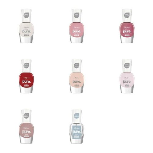 Sally Hansen Pure Colour Nail Polish 100% Vegan Plant Based Natural Colour
