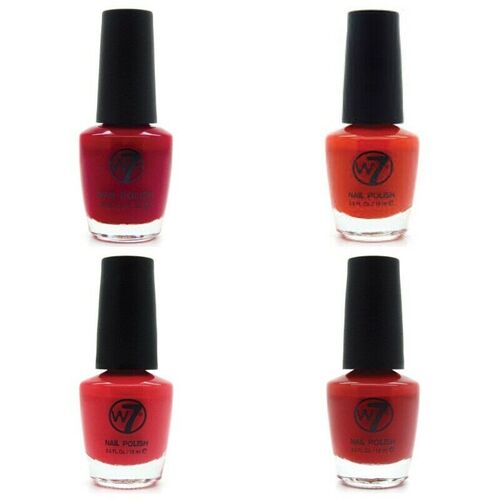 W7 Nail Enamel  Multicolour Classic Shimmer Glitter Unicorn Neon Cofetti