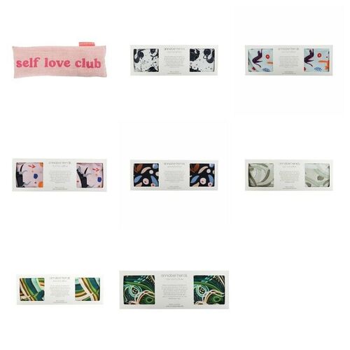 Annabel Trends Eye Rest Pillow - Various Designs Flaxseed and Lavender Filling