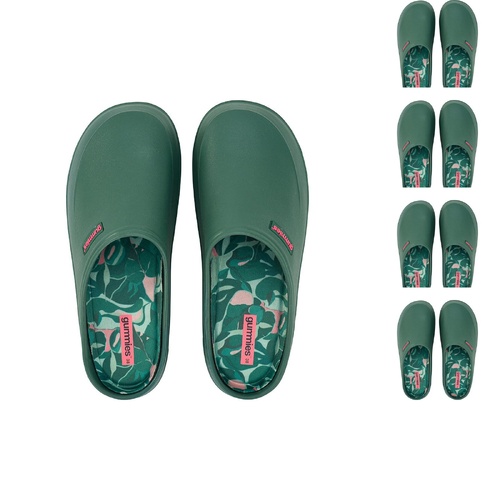 Annabel Trends Gummies - Memory Foam Clog - Dark Green