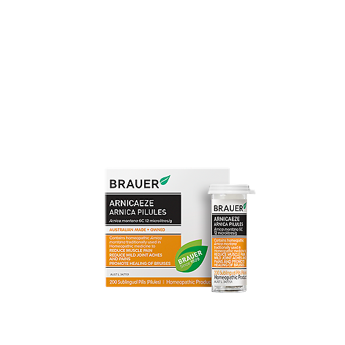 Brauer Arnicaeze Arnica Pillules 8g Reduce Muscle and Joint Pain