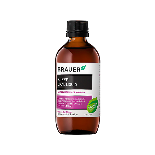 Brauer Sleep Oral Liquid 200ml Relieve Sleeplessness and Restless Sleep