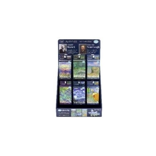 Platypuzz Famous Artists 108pcs Kit with 18 sets and Display Stand