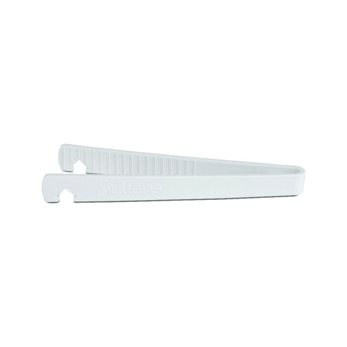 Butterie Toaster Tongs - White 24cm