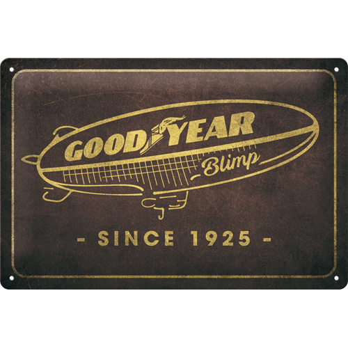 Nostalgic-Art Medium Sign Goodyear - Blimp Since 1925 20x30x0.5cm