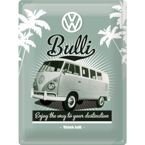 Nostalgic-Art Large Sign Bulli 30x40cm