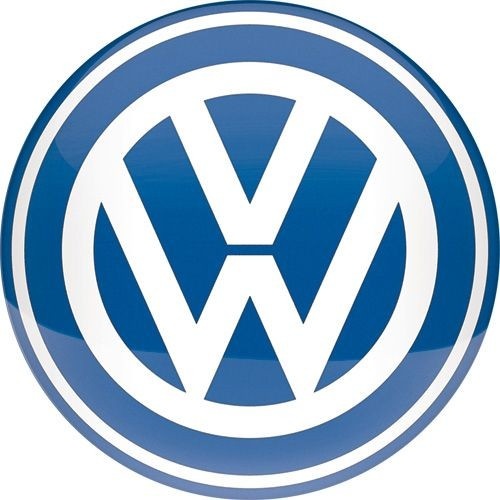 Nostalgic-Art Round Tin Sign VW - Logo 35x35x0.5cm