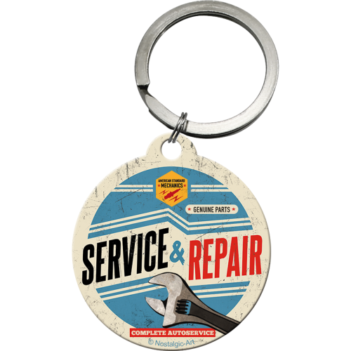 Nostalgic-Art Keyring Round Service & Repair