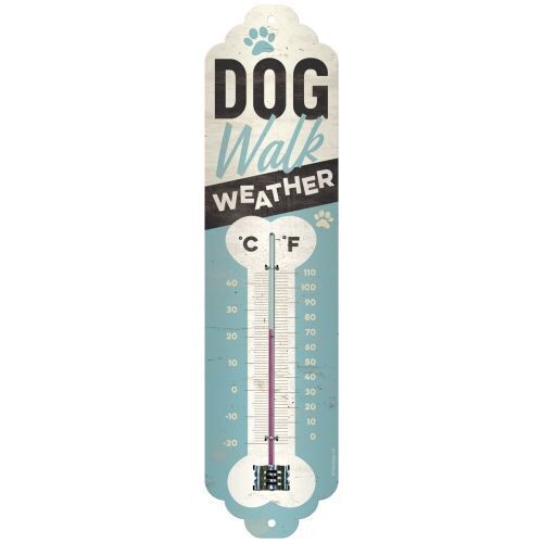 Nostalgic-Art Thermometer Dog Walk Weather
