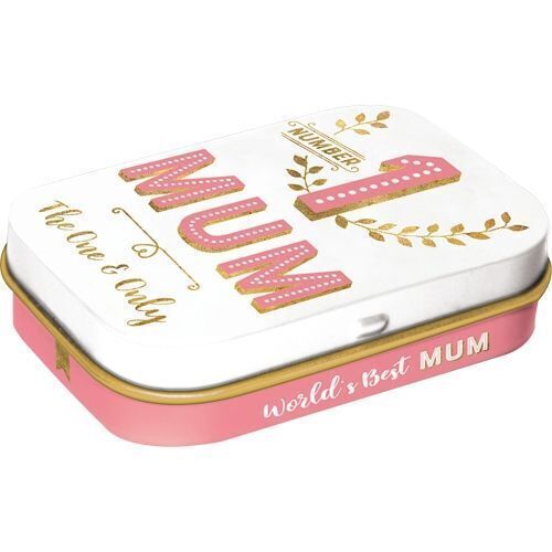 Nostalgic-Art Mint Box Number 1 Mum 4x6x2cm