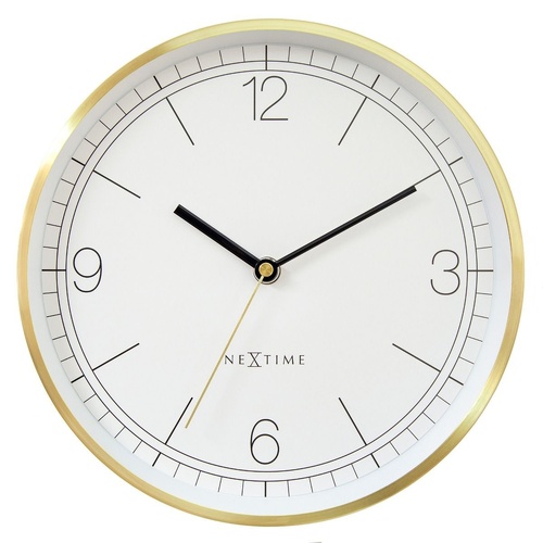 NeXtime Bolero Wall Clock 25cm - White