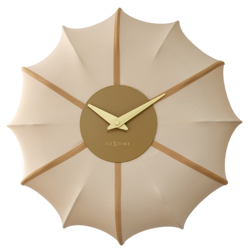 NeXtime Ultimo Wall Clock 50cm - Champagne