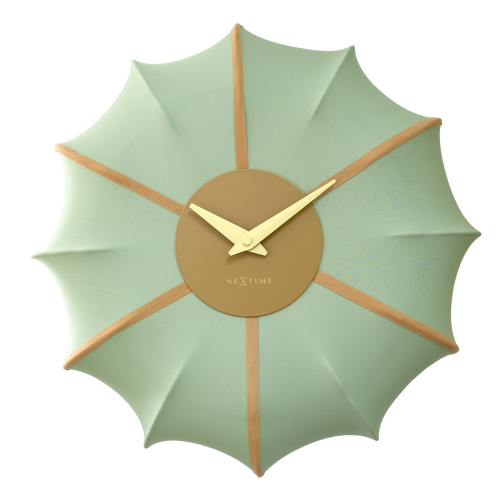 NeXtime Ultimo Wall Clock 50cm - Green Pea