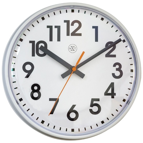 NeXtime Peter Wall Clock 26cm - White