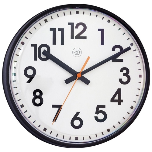 NeXtime Peter Wall Clock 26cm - Black
